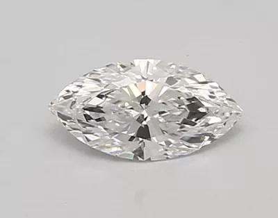 0.65ct D VVS2 Rare Carat Ideal Cut Marquise Lab Grown Diamond