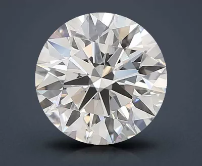 4.09ct G VVS1 Rare Carat Ideal Cut Round Lab Grown Diamond