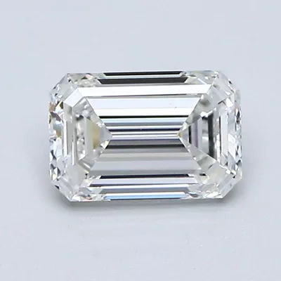 1.02ct G VVS2 Rare Carat Ideal Cut Emerald Diamond