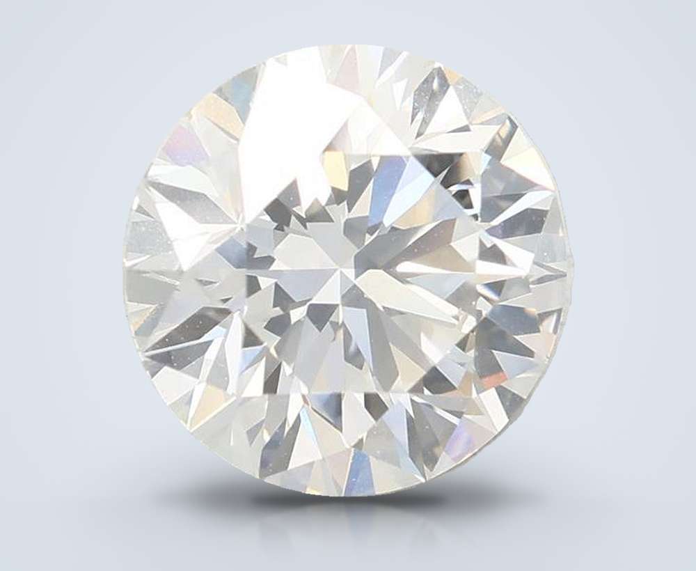 2.08ct F VVS2 Rare Carat Ideal Cut Round Lab Grown Diamond