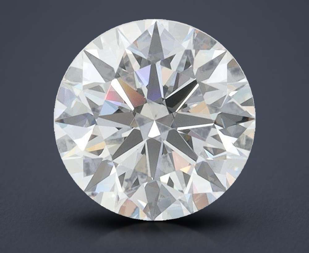 2.09ct D FL Rare Carat Ideal Cut Round Lab Grown Diamond