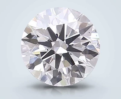 1.10ct D VS2 Rare Carat Ideal Cut Round Lab Grown Diamond