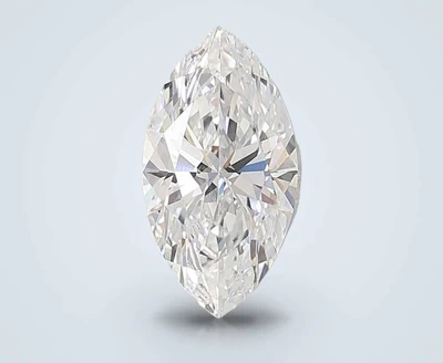 3.58ct E VVS2 Rare Carat Ideal Cut Marquise Lab Grown Diamond