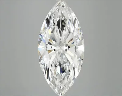 6.02ct F VS1 Rare Carat Ideal Cut Marquise Lab Grown Diamond