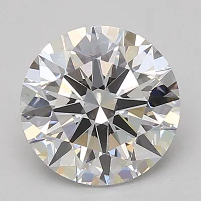 2.02ct D VS2 Rare Carat Ideal Cut Round Lab Grown Diamond