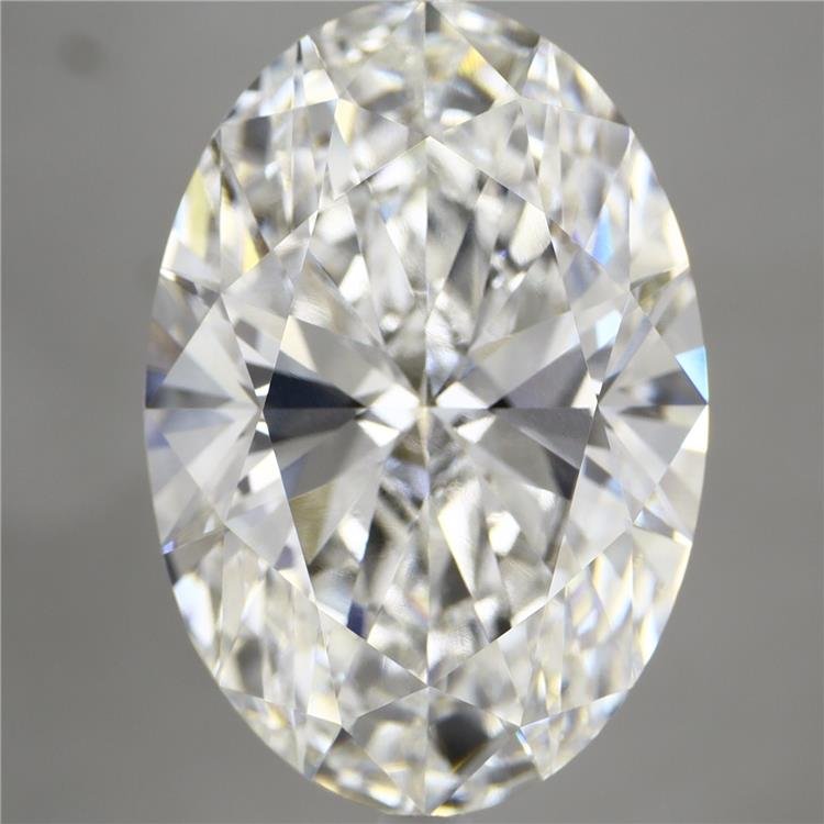 10.09ct F VVS2 Rare Carat Ideal Cut Oval Lab Grown Diamond