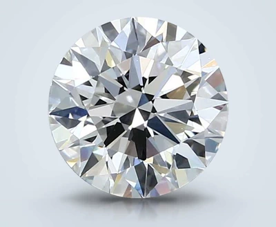 2.04ct F VVS2 Rare Carat Ideal Cut Round Lab Grown Diamond