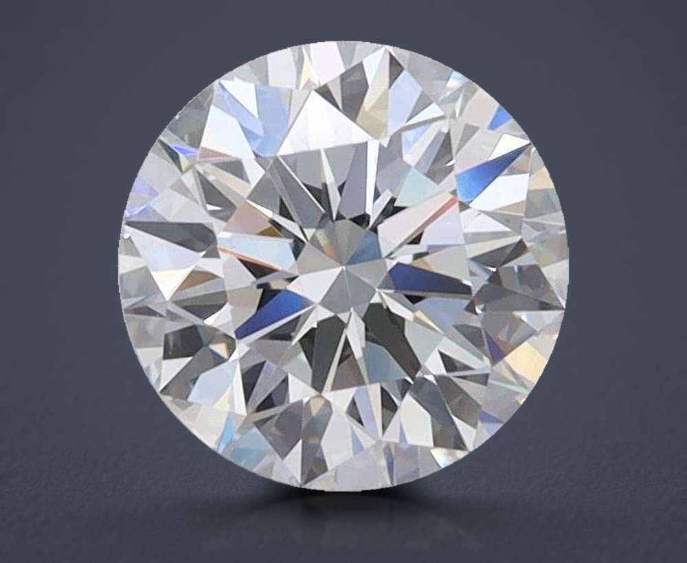 1.09ct D IF Rare Carat Ideal Cut Round Lab Grown Diamond