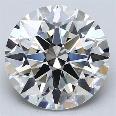 3.04ct F VS1 Rare Carat Ideal Cut Round Lab Grown Diamond