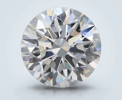 4.02ct F VS1 Rare Carat Ideal Cut Round Lab Grown Diamond
