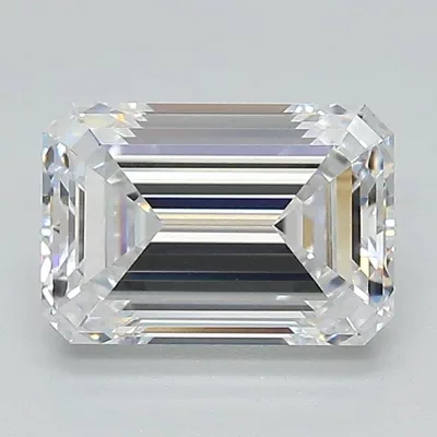 2.08ct D VS1 Rare Carat Ideal Cut Emerald Lab Grown Diamond