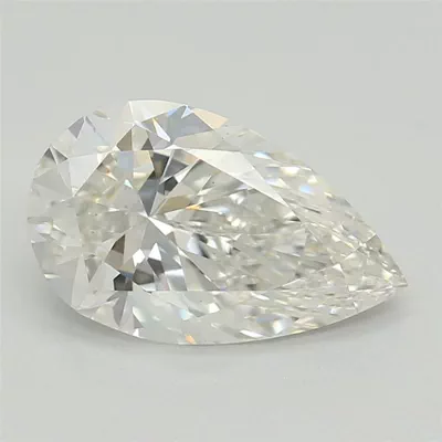 1.00ct E VS1 Rare Carat Ideal Cut Pear Lab Grown Diamond