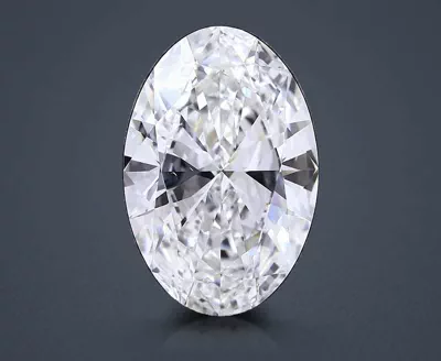 15.01ct F VS1 Rare Carat Ideal Cut Oval Lab Grown Diamond