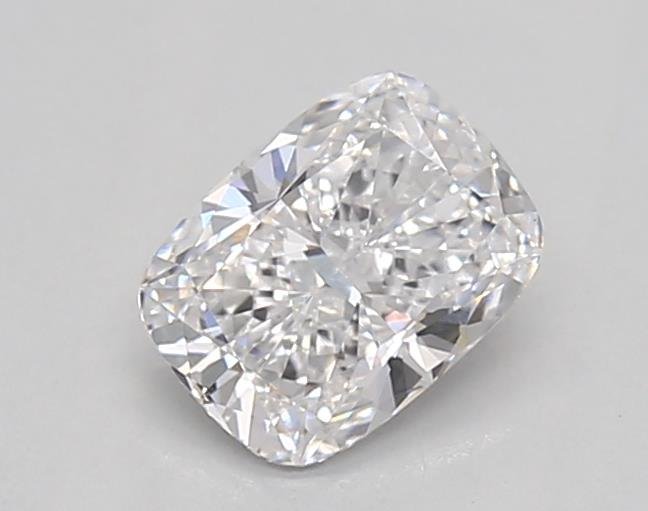 0.65ct D VVS2 Rare Carat Ideal Cut Cushion Lab Grown Diamond