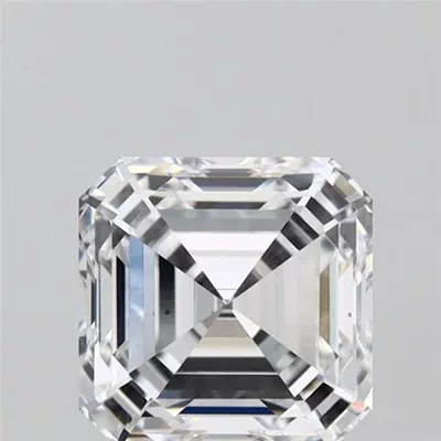 1.08ct D VS1 Rare Carat Ideal Cut Asscher Lab Grown Diamond