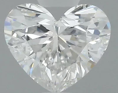 0.57ct G SI1 Rare Carat Ideal Cut Heart Diamond