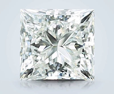 2.03ct E VVS2 Rare Carat Ideal Cut Princess Lab Grown Diamond