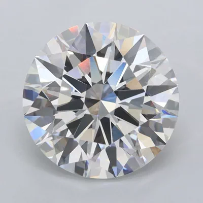 2.85ct D FL Rare Carat Ideal Cut Round Lab Grown Diamond