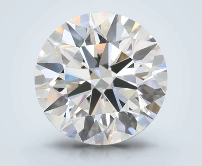 4.03ct D VVS1 Rare Carat Ideal Cut Round Lab Grown Diamond