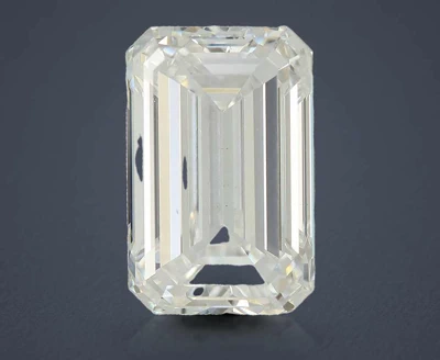 7.07ct F VS2 Rare Carat Ideal Cut Emerald Lab Grown Diamond