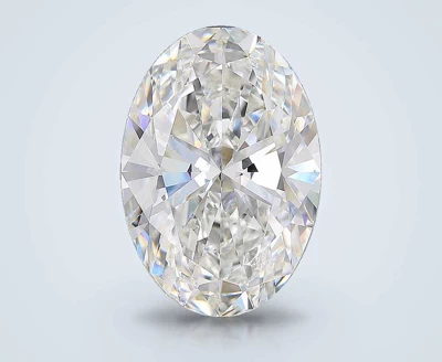 12.04ct F VS1 Rare Carat Ideal Cut Oval Lab Grown Diamond
