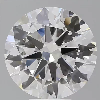 7.55ct E VS1 Excellent Cut Round Lab Grown Diamond