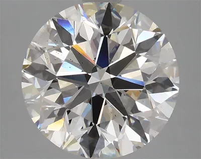 3.10ct G SI1 Excellent Cut Round Lab Grown Diamond