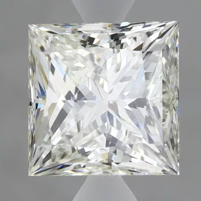 1.97ct H VS2 Rare Carat Ideal Cut Princess Lab Grown Diamond