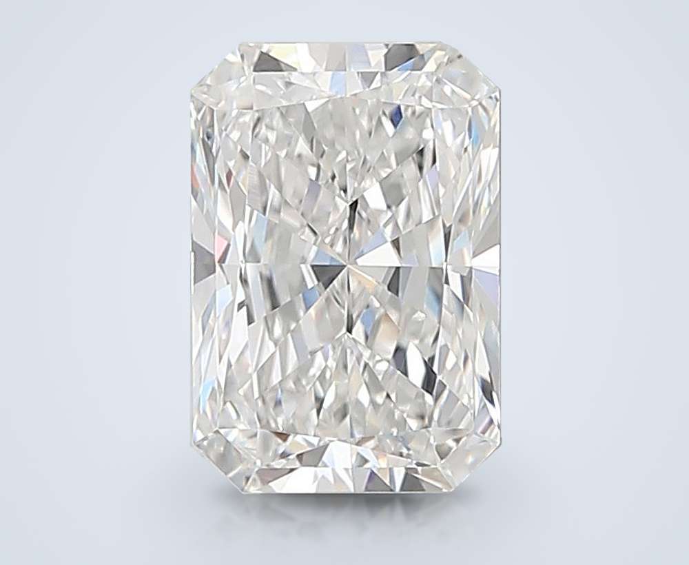 4.05ct D VVS2 Rare Carat Ideal Cut Radiant Lab Grown Diamond