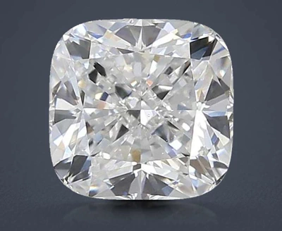 1.51ct D VS1 Rare Carat Ideal Cut Cushion Lab Grown Diamond