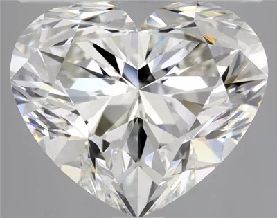 2.70ct I VS2 Rare Carat Ideal Cut Heart Diamond