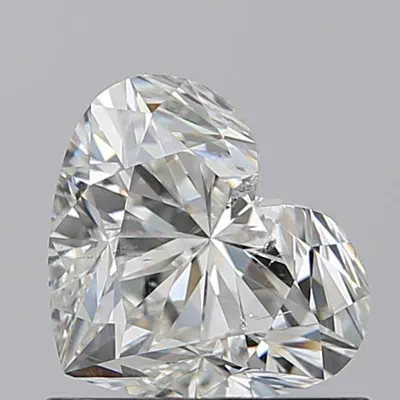 0.91ct I SI2 Rare Carat Ideal Cut Heart Diamond