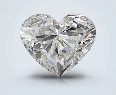 0.91ct I SI2 Rare Carat Ideal Cut Heart Diamond