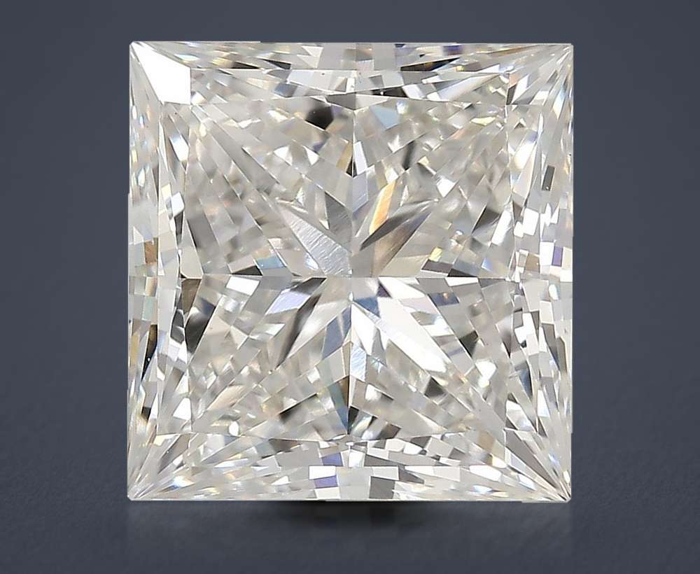 9.05ct G VVS2 Very Good Cut Princess Lab Grown Diamond