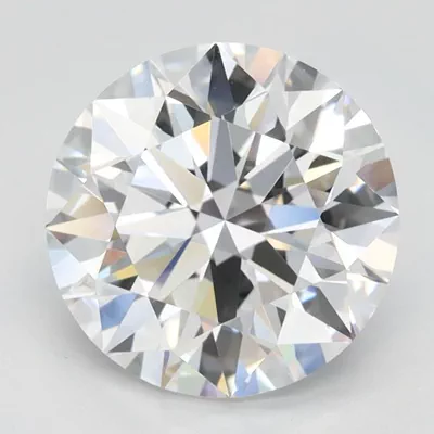 2.07ct D IF Rare Carat Ideal Cut Round Lab Grown Diamond