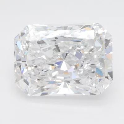 3.04ct D VVS2 Rare Carat Ideal Cut Radiant Lab Grown Diamond