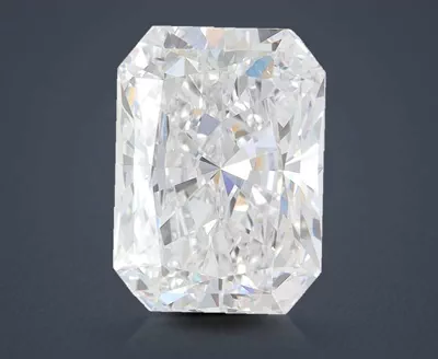 3.04ct D VVS2 Rare Carat Ideal Cut Radiant Lab Grown Diamond