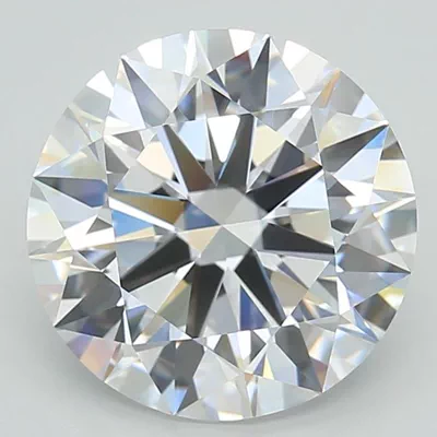 4.88ct D IF Rare Carat Ideal Cut Round Lab Grown Diamond