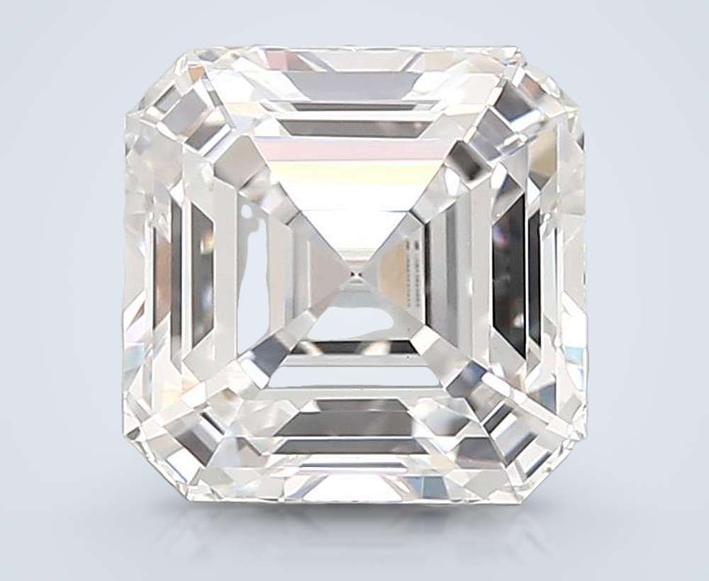 3.00ct E VS1 Rare Carat Ideal Cut Asscher Lab Grown Diamond