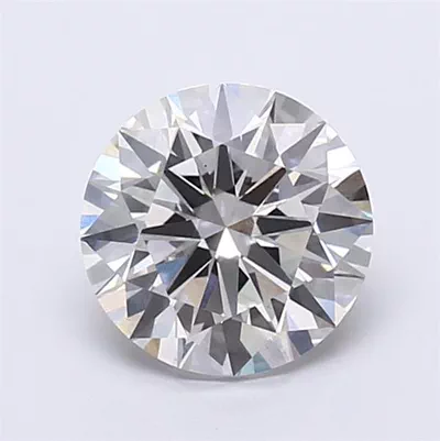 2.06ct H VS1 Rare Carat Ideal Cut Round Lab Grown Diamond