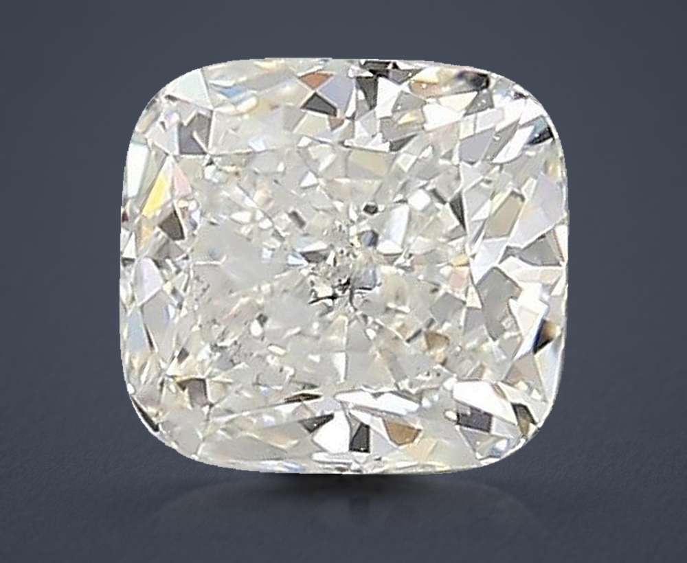 1.03ct I SI1 Rare Carat Ideal Cut Cushion Diamond