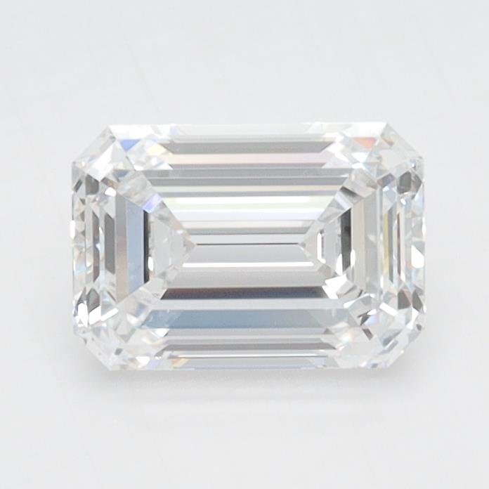 1.05ct D VVS1 Rare Carat Ideal Cut Emerald Lab Grown Diamond