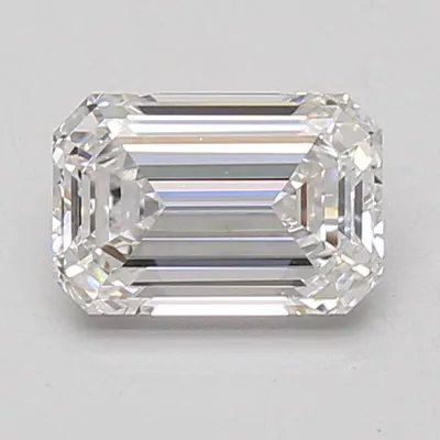 1.33ct D VVS2 Rare Carat Ideal Cut Emerald Lab Grown Diamond