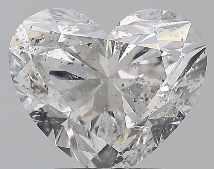 2.01ct D SI2 Rare Carat Ideal Cut Heart Diamond