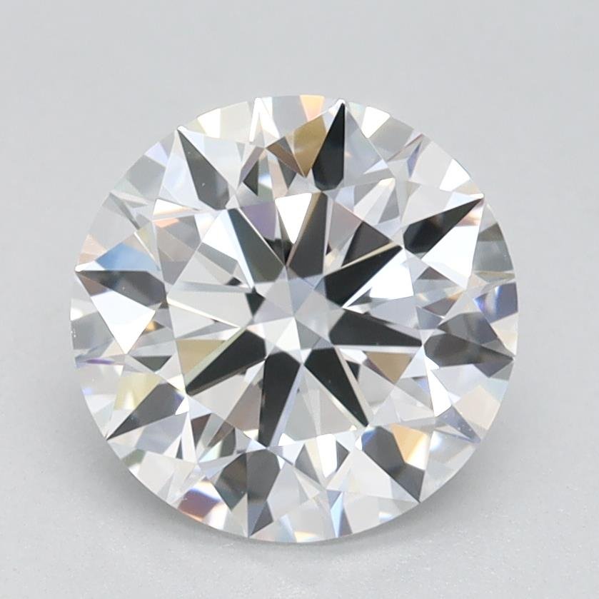 1.51ct D FL Rare Carat Ideal Cut Round Lab Grown Diamond