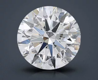 2.08ct D SI2 Rare Carat Ideal Cut Round Diamond