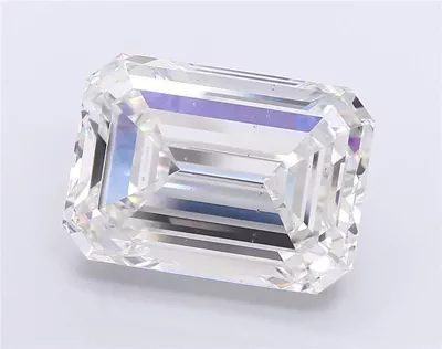 12.09ct F VS2 Excellent Cut Emerald Lab Grown Diamond