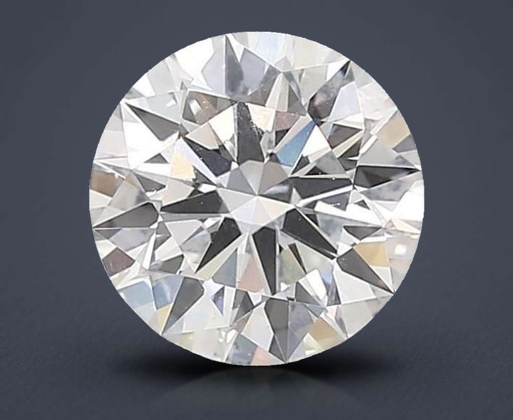 2.86ct D VS1 Rare Carat Ideal Cut Round Lab Grown Diamond