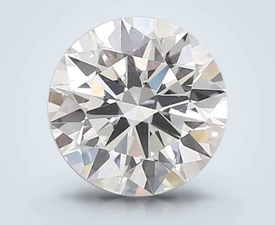 2.86ct D VS1 Rare Carat Ideal Cut Round Lab Grown Diamond