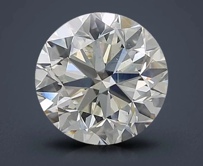 3.00ct K SI1 Very Good Cut Round Diamond